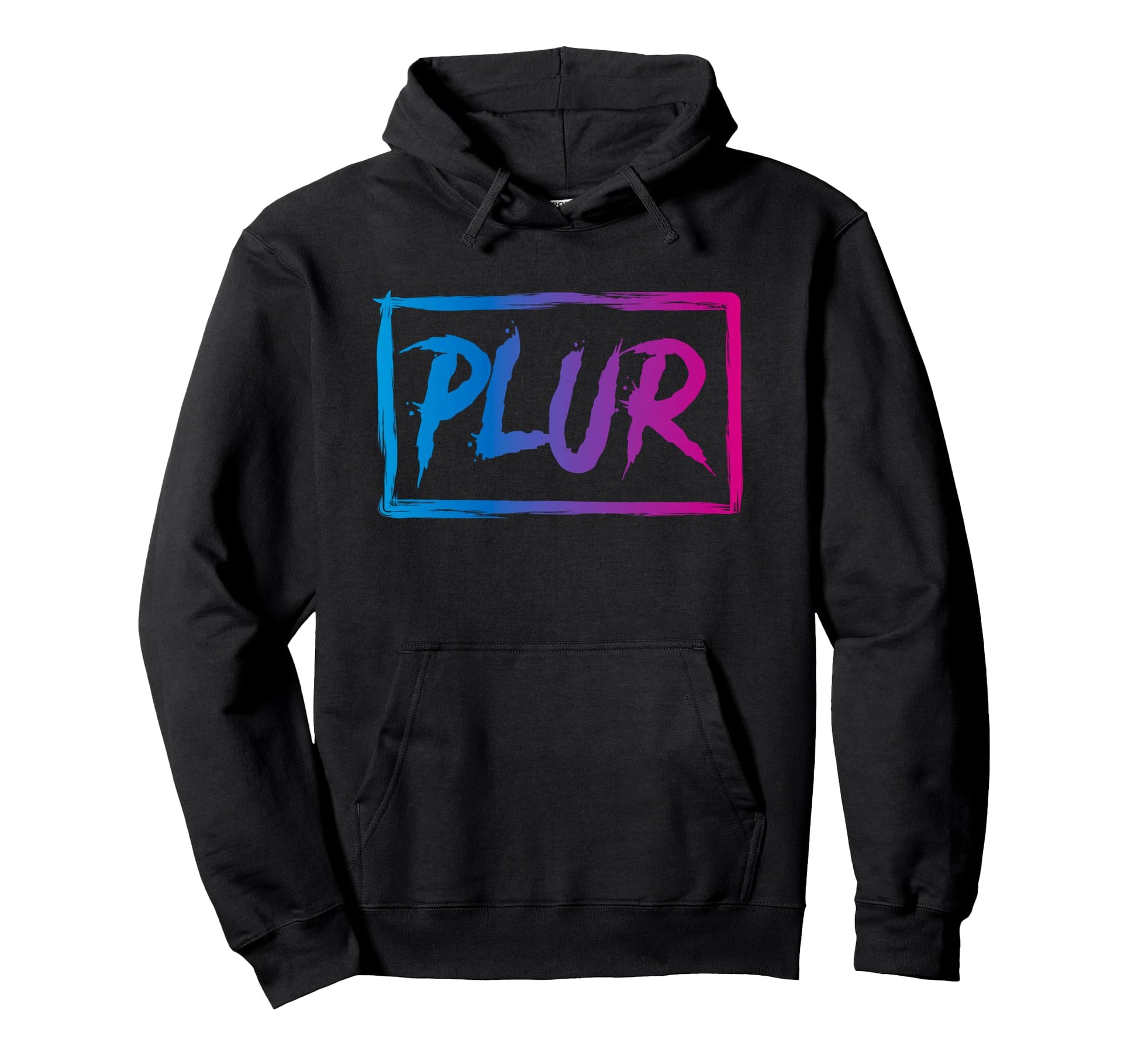 Plur Edm Rave Dance Music Festival Hoodie - Minimalist Print Men Women - T-Shirt, Sweatshirt, Hoodie