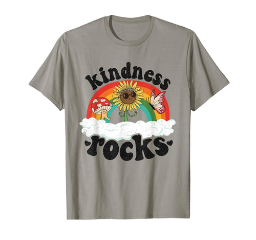 Anti Bullying Hippie Teacher Rainbow T-Shirt - Custom Art Print Men Women - T-Shirt, Sweatshirt, Hoodie