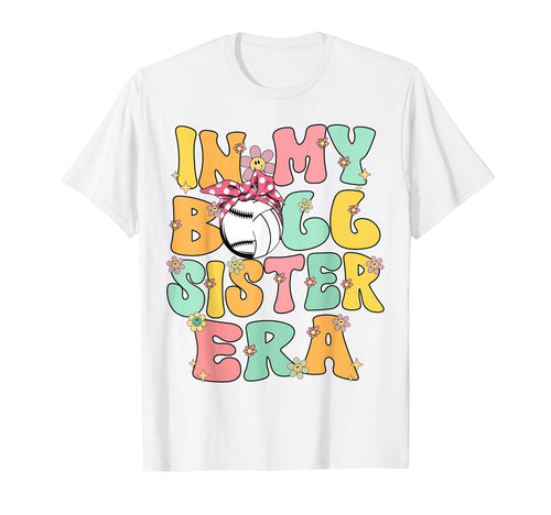 My Ball Sister Era Groovy Baseball T-Shirt - Custom Art Print Men Women - T-Shirt, Sweatshirt, Hoodie