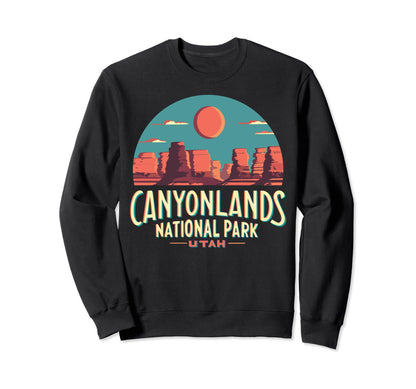 Canyonlands National Park Utah Zion Sweatshirt - Aesthetic Graphic Unisex - T-Shirt, Sweatshirt, Hoodie