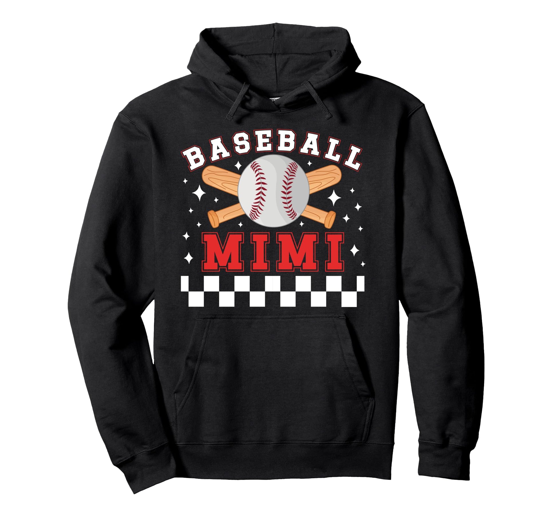 Baseball Mimi Baseball Player Mimi Hoodie - Trendy Graphic Unisex - T-Shirt, Sweatshirt, Hoodie