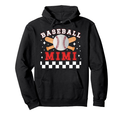 Baseball Mimi Baseball Player Mimi Hoodie - Trendy Graphic Unisex - T-Shirt, Sweatshirt, Hoodie