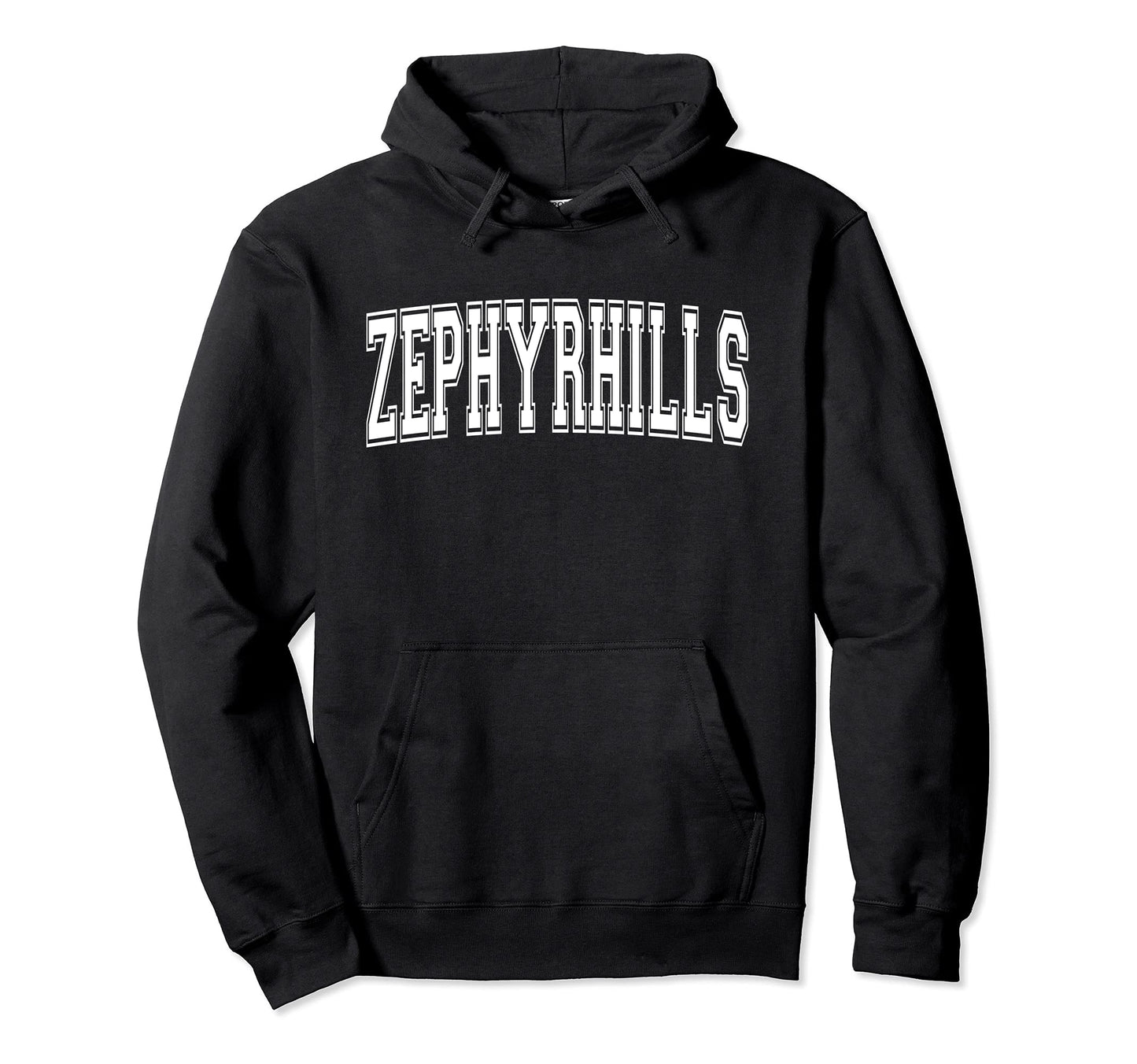 Zephyrhills Fl Florida Usa Sports Varsity Hoodie - Minimalist Print Unisex - T-Shirt, Sweatshirt, Hoodie