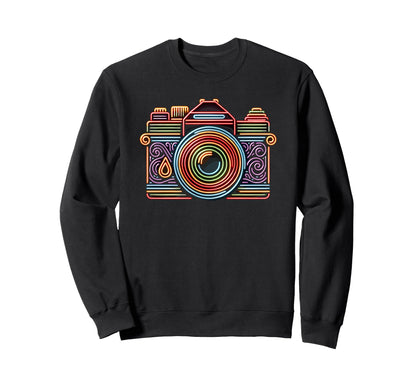 Camera Photographer Photography Sweatshirt - Casual Everyday Wear Unisex - T-Shirt, Sweatshirt, Hoodie