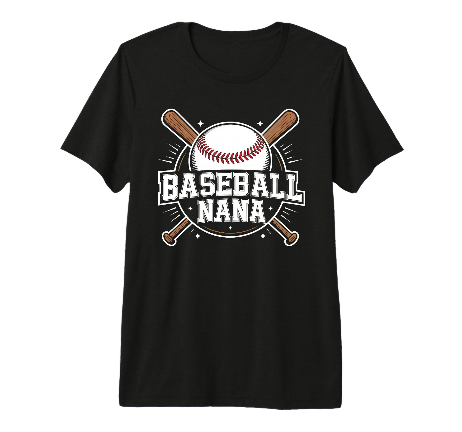 Baseball Nana Grandma Softball Sports T-Shirt - Streetwear Style Unisex - T-Shirt, Sweatshirt, Hoodie