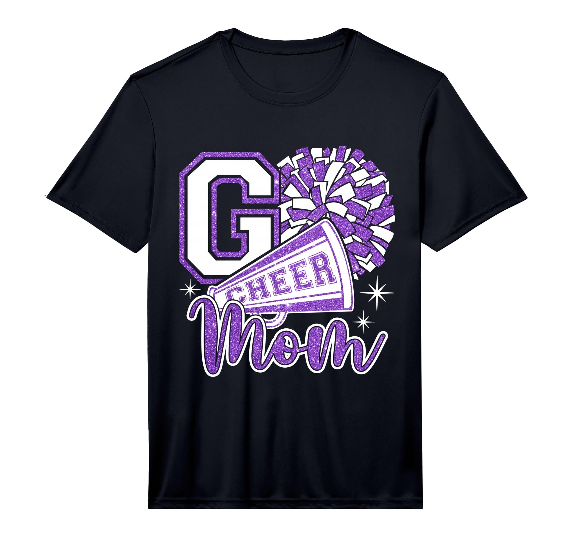 Go Cheer Mom Mama Sport Cheerleader T-Shirt - Unique Graphic for Adults - T-Shirt, Sweatshirt, Hoodie