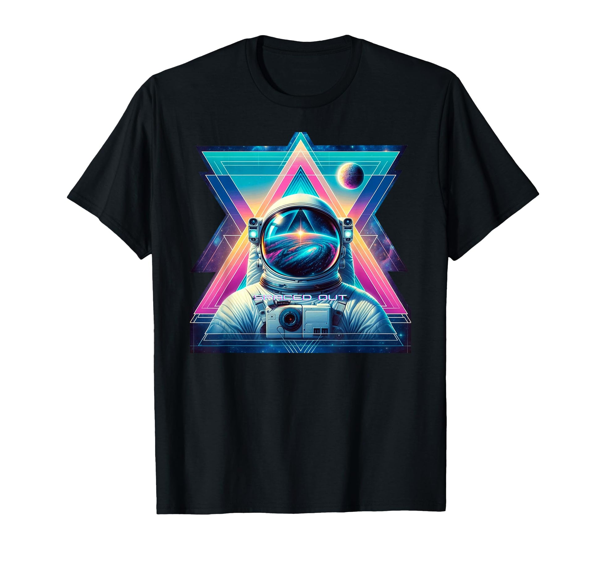 Astronaut Spaced Out Vaporwave T-Shirt - Streetwear Style Men Women - T-Shirt, Sweatshirt, Hoodie