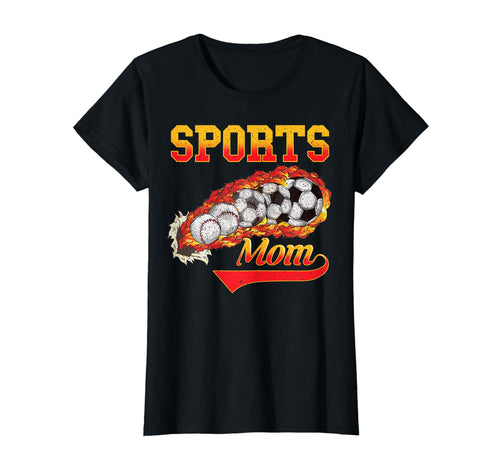 Proud Sports Mom Athletic Mom Life Game T-Shirt - Graphic Print for Adults - T-Shirt, Sweatshirt, Hoodie