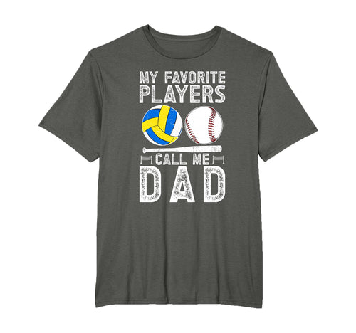 My Favorite Players Call Me Dad Baseball T-Shirt - Unique Graphic Unisex - T-Shirt, Sweatshirt, Hoodie