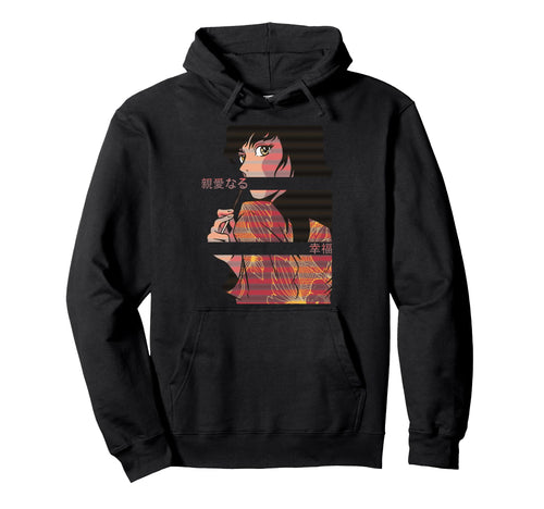 Anime Vaporwave Japan Culture Art Hoodie - Minimalist Print Unisex - T-Shirt, Sweatshirt, Hoodie