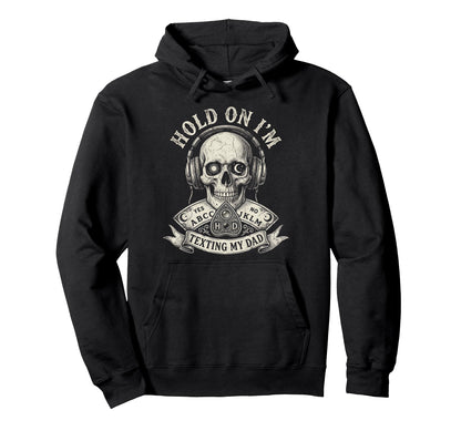 Ouija Board Sorry I Cant Talk Im Hoodie - Minimalist Print for Adults - T-Shirt, Sweatshirt, Hoodie
