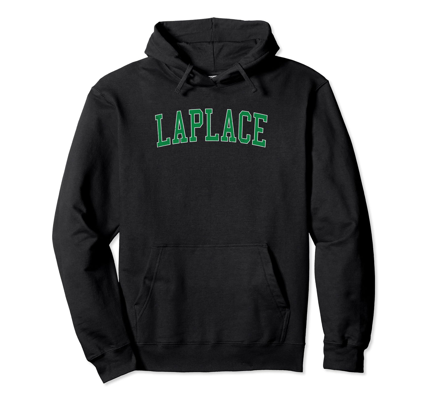 Laplace La Distressed Green Hoodie - Casual Everyday Wear for Adults - T-Shirt, Sweatshirt, Hoodie