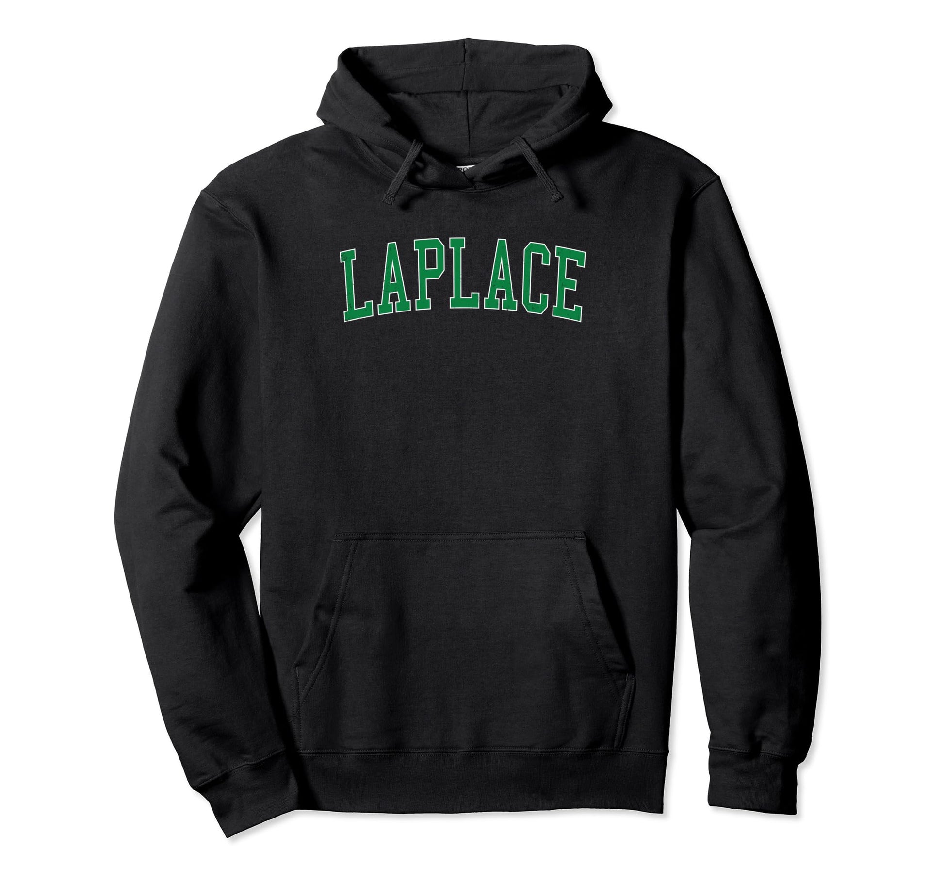 Laplace La Distressed Green Hoodie - Casual Everyday Wear for Adults - T-Shirt, Sweatshirt, Hoodie