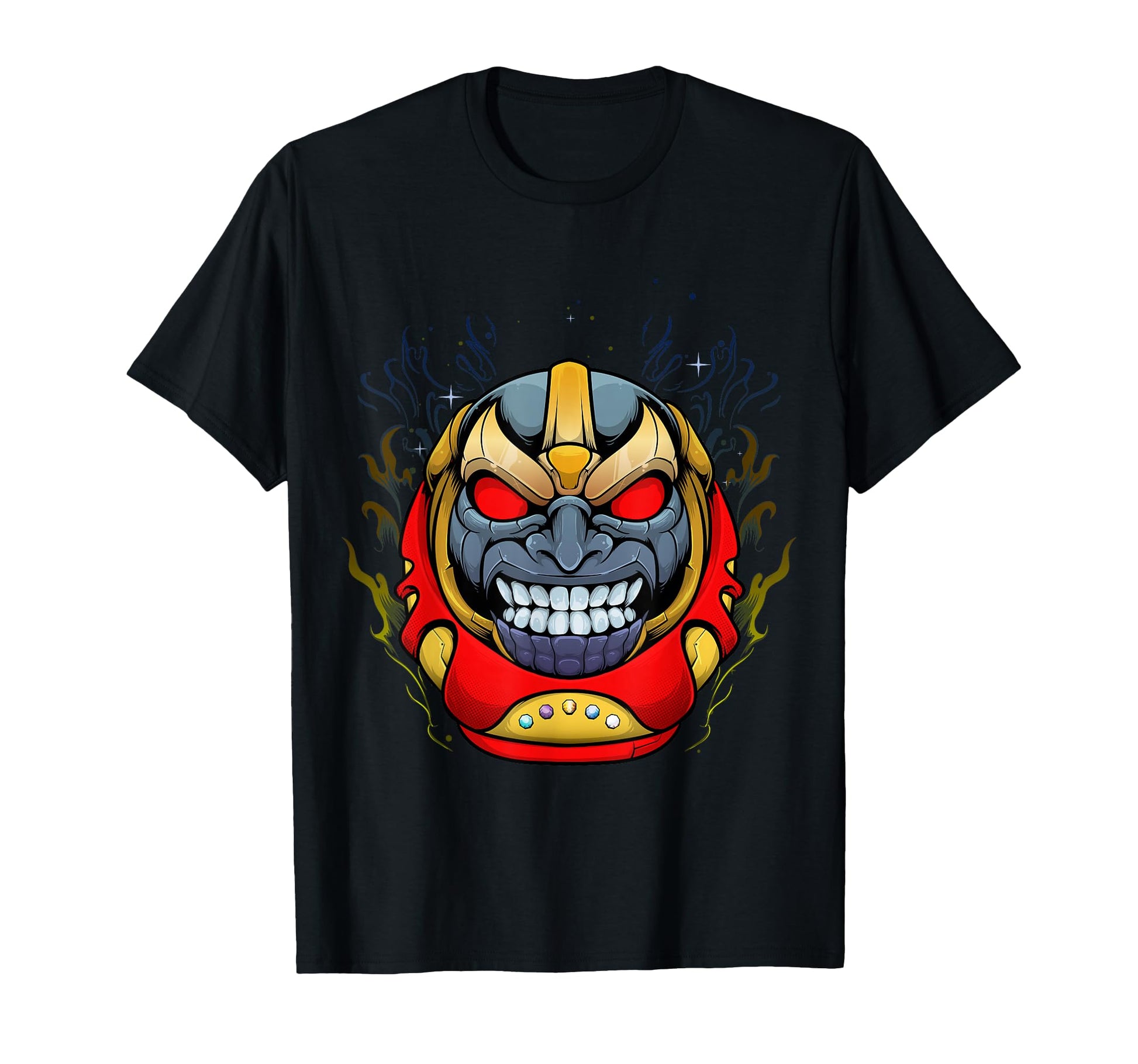 Japanese Daruma Sad Aesthetic Edgy T-Shirt - Graphic Print Unisex - T-Shirt, Sweatshirt, Hoodie