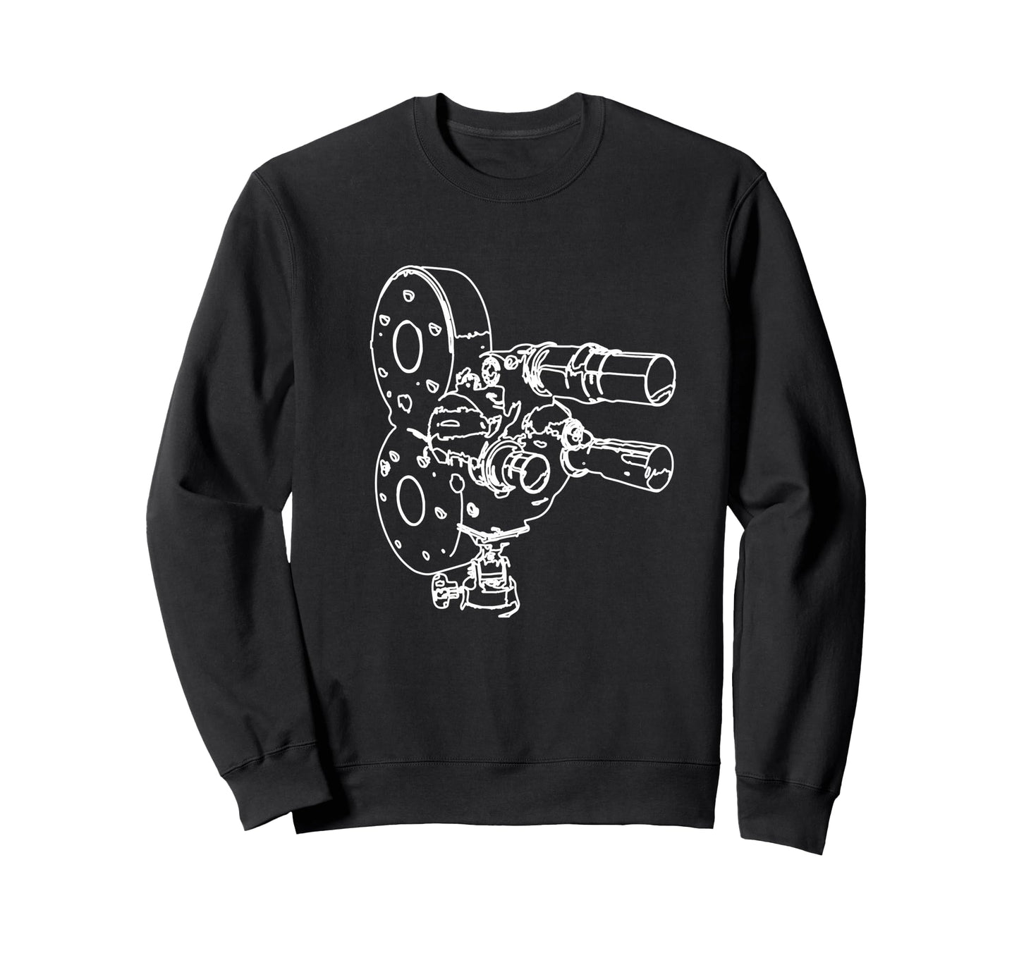 Film Camera Video Camera Sweatshirt - Fun Novelty Design for Adults - T-Shirt, Sweatshirt, Hoodie
