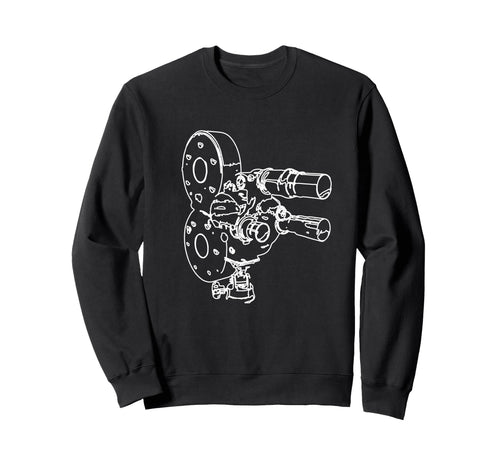 Film Camera Video Camera Sweatshirt - Fun Novelty Design for Adults - T-Shirt, Sweatshirt, Hoodie