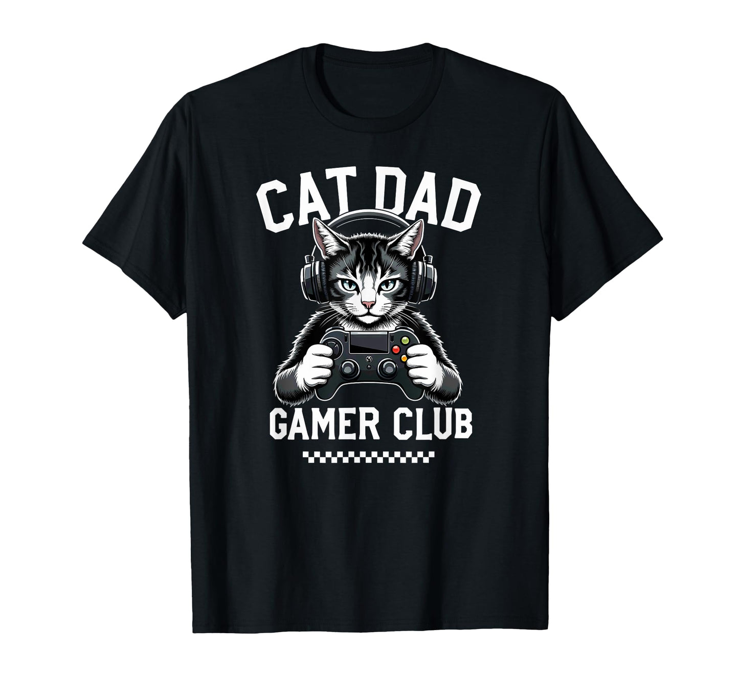 Video Gaming Cat Player Daddy Sweatshirt - Novelty Apparel Men Women - T-Shirt, Sweatshirt, Hoodie