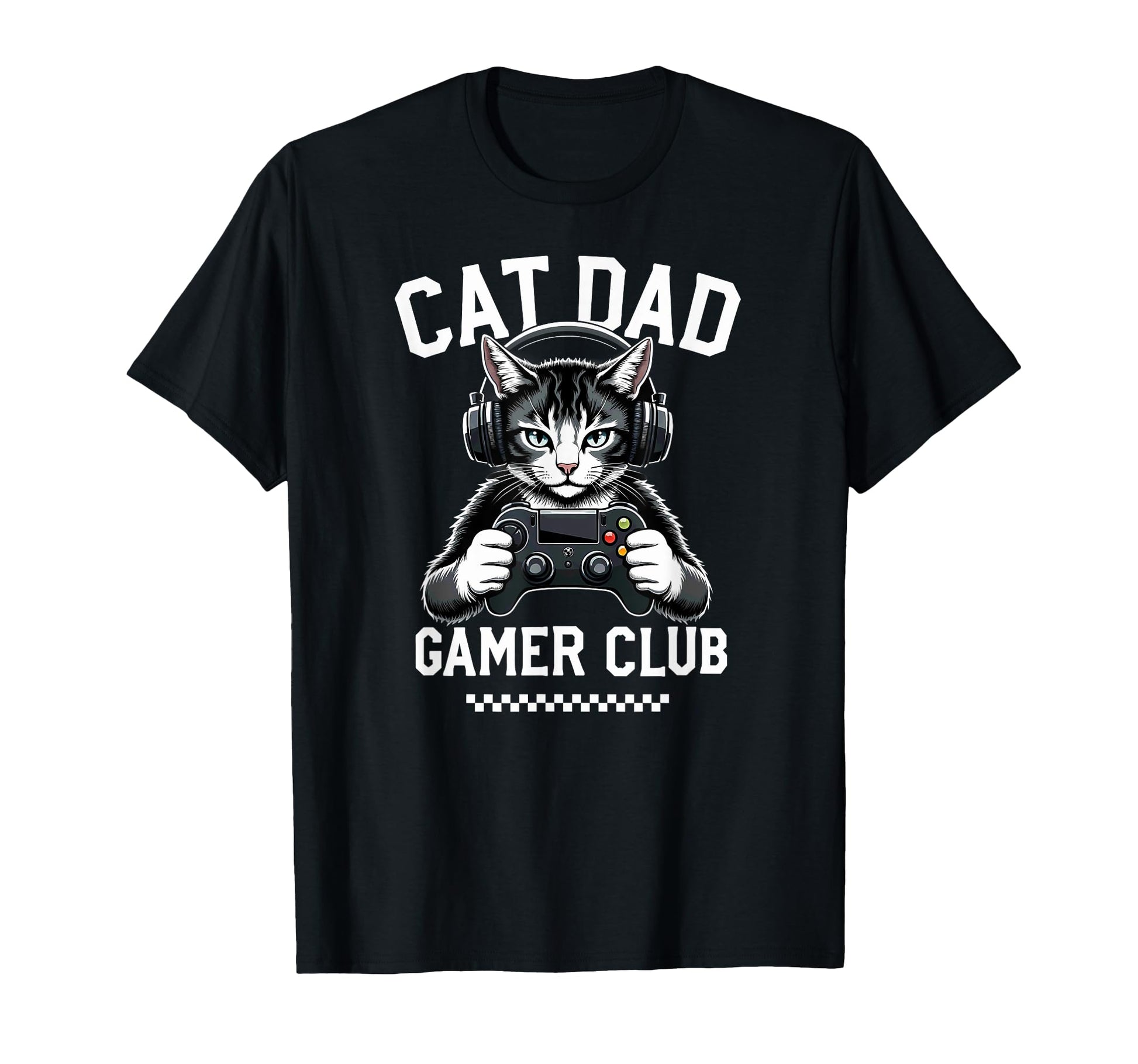 Video Gaming Cat Player Daddy Sweatshirt - Novelty Apparel Men Women - T-Shirt, Sweatshirt, Hoodie