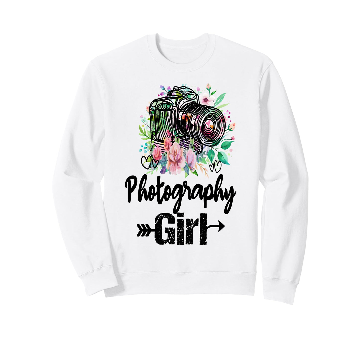 Womens Funny Photographer Camera Sweatshirt - Trendy Graphic Men Women - T-Shirt, Sweatshirt, Hoodie