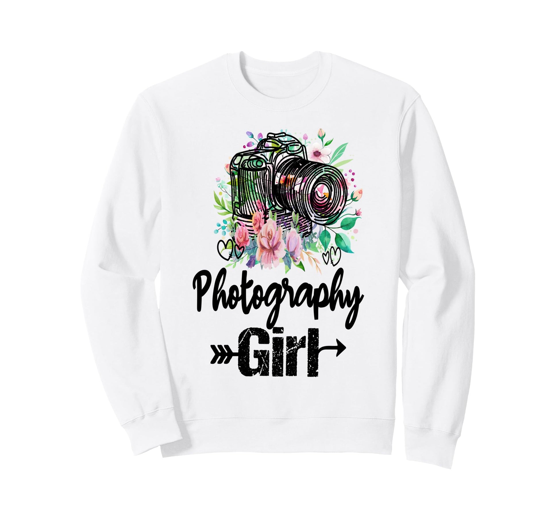 Womens Funny Photographer Camera Sweatshirt - Trendy Graphic Men Women - T-Shirt, Sweatshirt, Hoodie