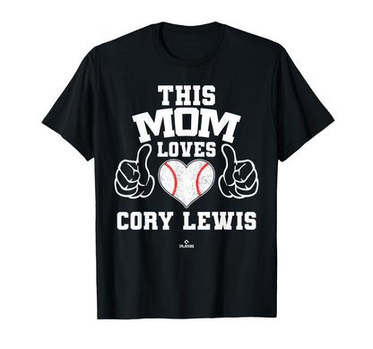 This Mom Loves Cory Lewis Prospect T-Shirt - Trendy Graphic Unisex - T-Shirt, Sweatshirt, Hoodie