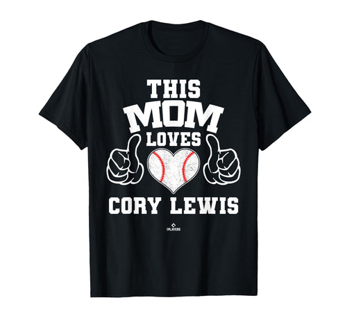 This Mom Loves Cory Lewis Prospect T-Shirt - Trendy Graphic Unisex - T-Shirt, Sweatshirt, Hoodie