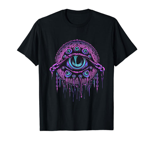 Pastel Goth Ophanim Gothic Vaporwave T-Shirt - Minimalist Print Men Women - T-Shirt, Sweatshirt, Hoodie