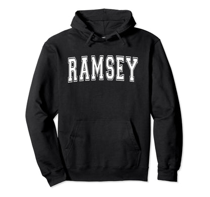 Ramsey Mn Minnesota Usa Sports Varsity Hoodie - Novelty Apparel Unisex - T-Shirt, Sweatshirt, Hoodie