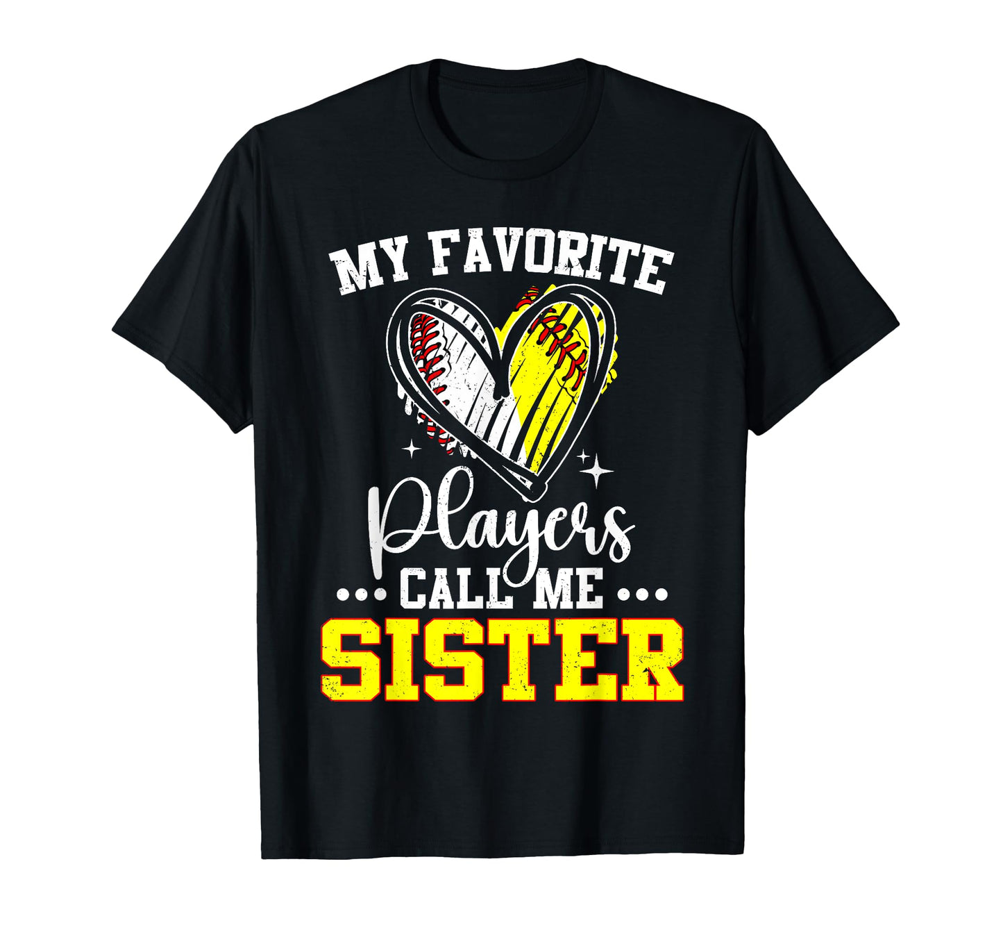 My Favorite Baseball Softball Players T-Shirt - Novelty Apparel Men Women - T-Shirt, Sweatshirt, Hoodie