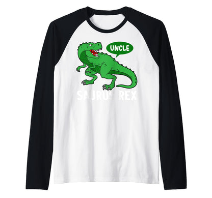 Uncle Saurus Rex Dinosaur Gift Hoodie - Casual Everyday Wear for Adults - T-Shirt, Sweatshirt, Hoodie