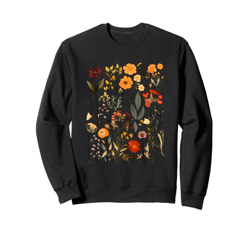 Wildflowers Spring Boho Wild Flower Sweatshirt - Unique Graphic for Adults - T-Shirt, Sweatshirt, Hoodie