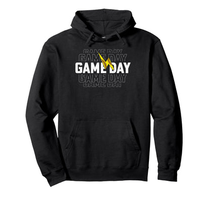 Softball Game Day Mom Softball Mom Life Dad Hoodie - Trendy Graphic Unisex - T-Shirt, Sweatshirt, Hoodie