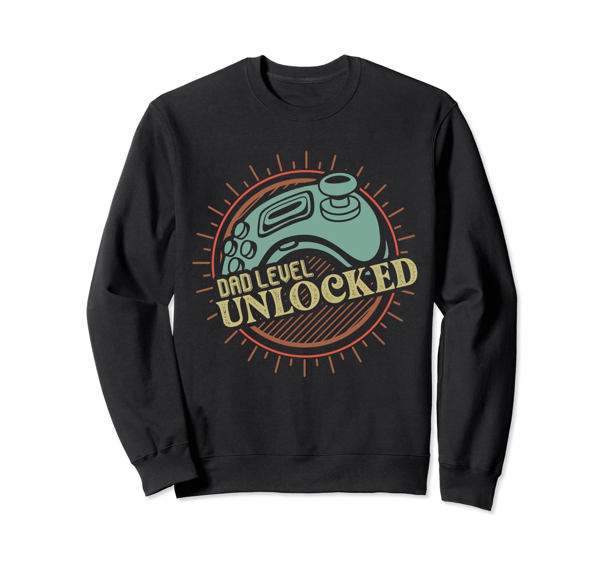 Fathers Day Dad Level Unlocked Sweatshirt - Novelty Apparel for Adults - T-Shirt, Sweatshirt, Hoodie