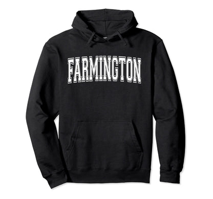 Farmington Mn Minnesota Usa Sports Varsity Hoodie - Graphic Print Men Women - T-Shirt, Sweatshirt, Hoodie
