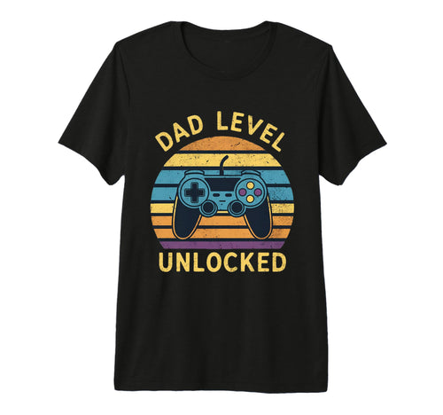 Dad Level Unlocked Funny New Dad Gifts T-Shirt - Trendy Graphic Men Women - T-Shirt, Sweatshirt, Hoodie