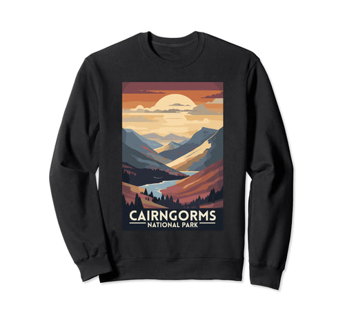 Cairngorms National Park Scotland Uk Sweatshirt - Graphic Print Men Women - T-Shirt, Sweatshirt, Hoodie