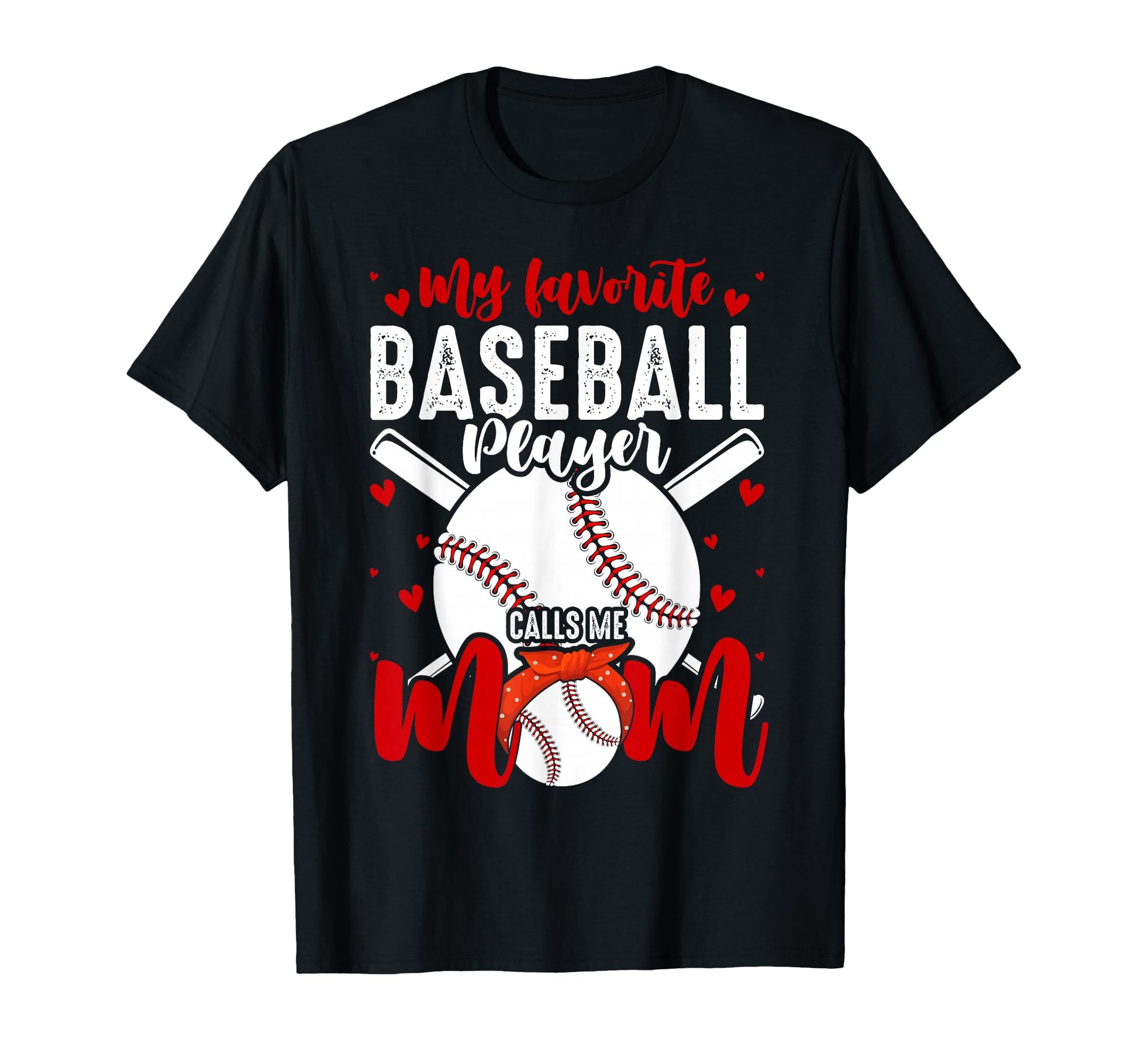 My Favorite Baseball Player Calls Me T-Shirt - Trendy Graphic for Adults - T-Shirt, Sweatshirt, Hoodie
