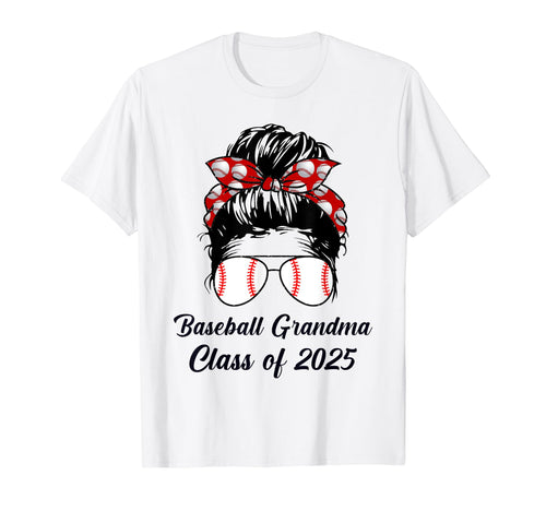 Class 2025 Baseball Grandma Senior T-Shirt - Graphic Print for Adults - T-Shirt, Sweatshirt, Hoodie