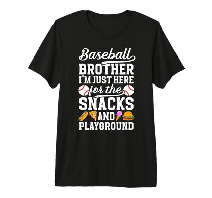 Funny Baseball Brother Baseball T-Shirt - Aesthetic Graphic Men Women - T-Shirt, Sweatshirt, Hoodie