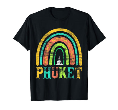 Phuket Rainbow Thailand T-Shirt - Fun Novelty Design Unisex - T-Shirt, Sweatshirt, Hoodie