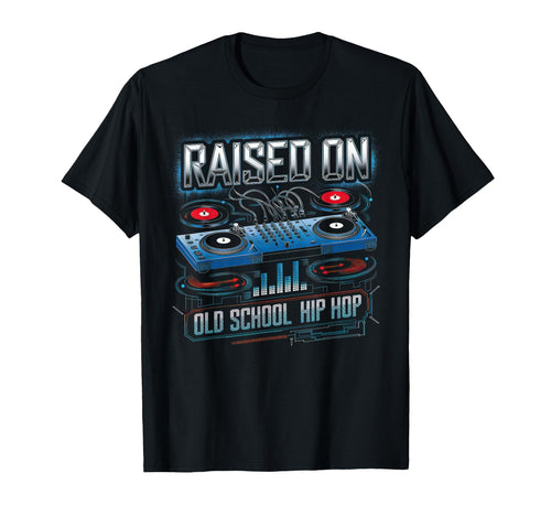 Raised Old School Graffiti Rap Hip T-Shirt - Custom Art Print Men Women - T-Shirt, Sweatshirt, Hoodie