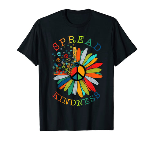 Spread Kindness Sunflower Daisy Flower T-Shirt - Graphic Print Unisex - T-Shirt, Sweatshirt, Hoodie