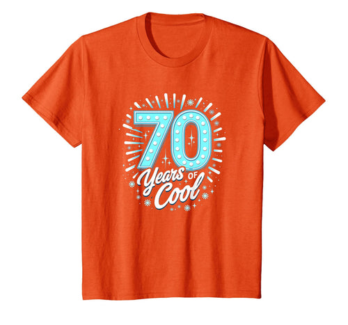 70 Years Birthday Gift Anniversary T-Shirt - Custom Art Print Unisex - T-Shirt, Sweatshirt, Hoodie
