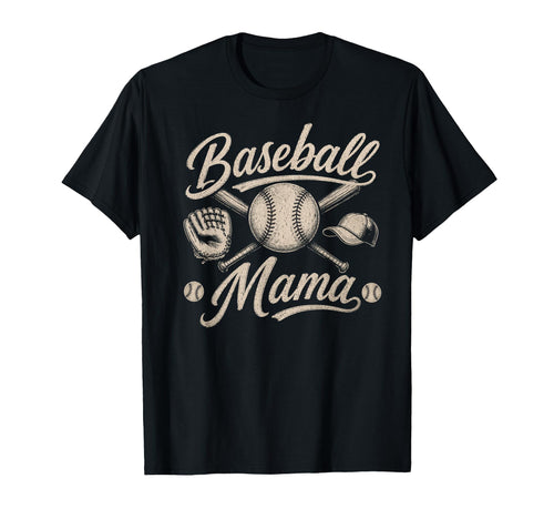 Baseball Mom Family Matching Mothers T-Shirt - Novelty Apparel Men Women - T-Shirt, Sweatshirt, Hoodie