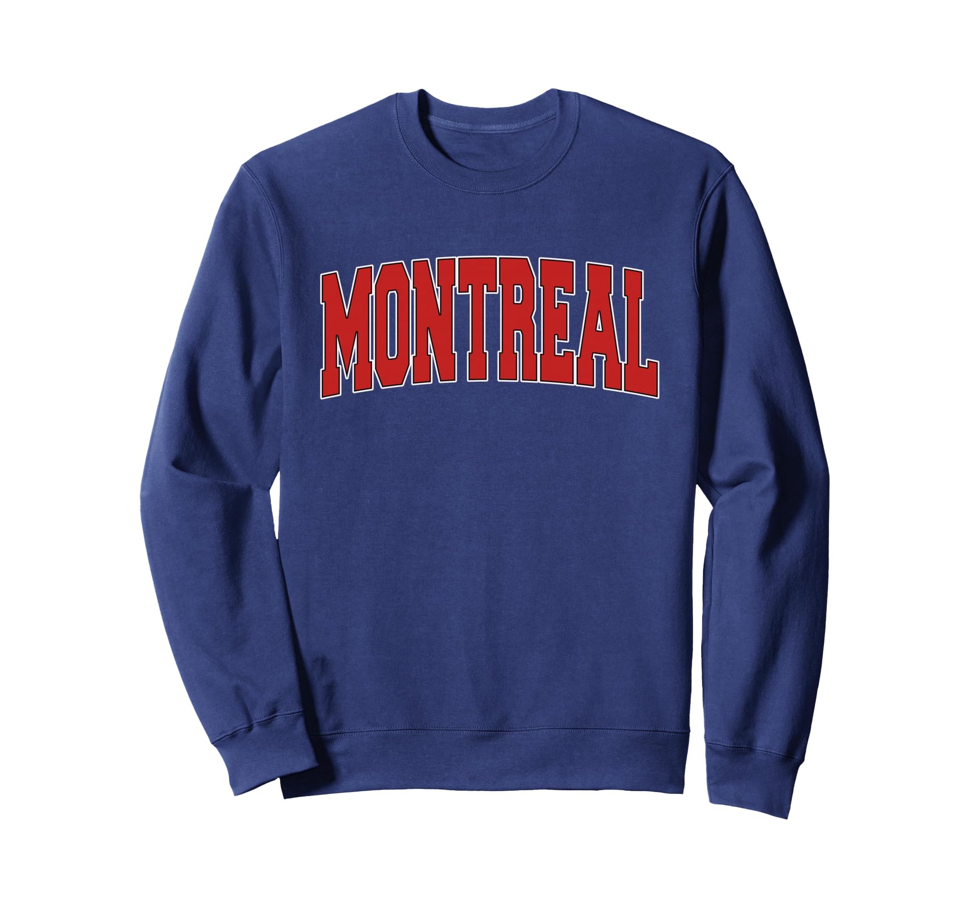 Montreal Canada Varsity Sweatshirt - Fun Novelty Design for Adults - T-Shirt, Sweatshirt, Hoodie