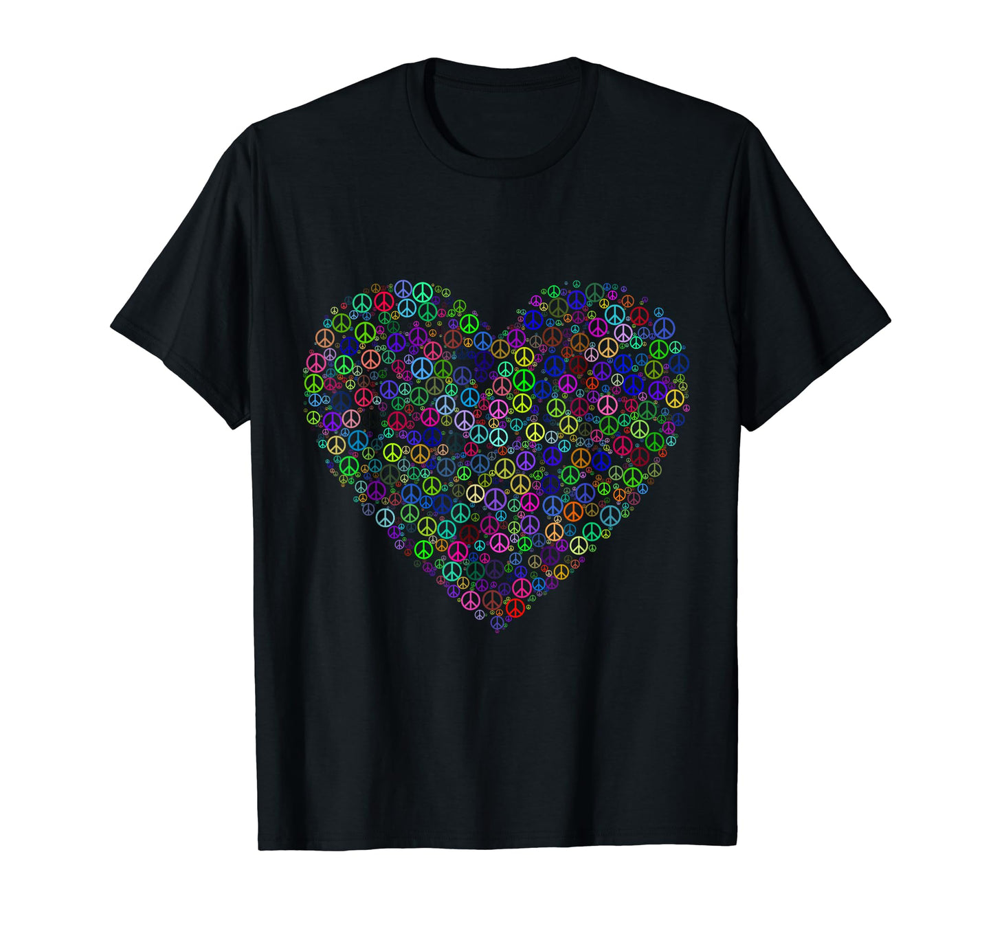Peace And Love T-Shirt - Casual Everyday Wear Unisex - T-Shirt, Sweatshirt, Hoodie