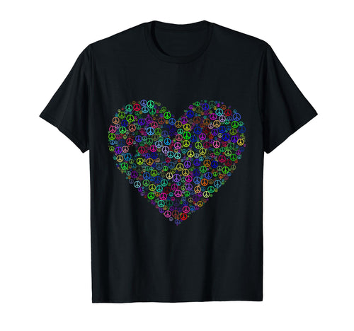 Peace And Love T-Shirt - Casual Everyday Wear Unisex - T-Shirt, Sweatshirt, Hoodie