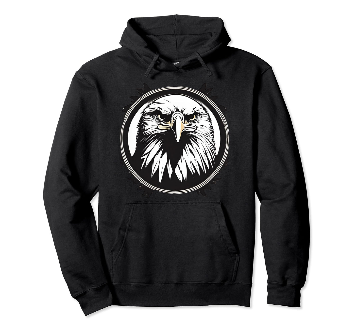 American Bald Eagle Freedom Peace Hoodie - Fun Novelty Design Men Women - T-Shirt, Sweatshirt, Hoodie