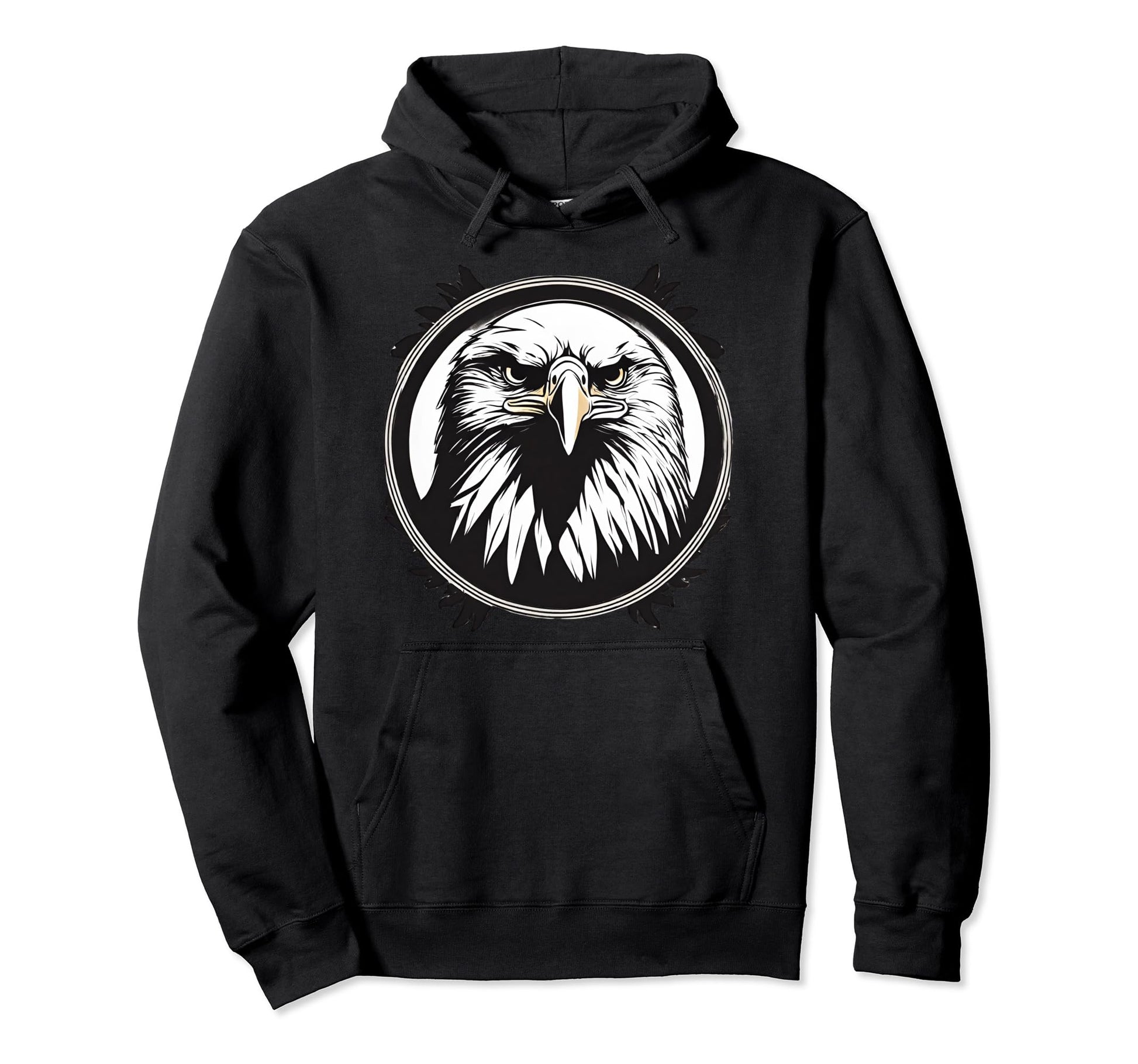 American Bald Eagle Freedom Peace Hoodie - Fun Novelty Design Men Women - T-Shirt, Sweatshirt, Hoodie