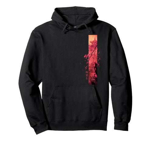 Japan 80S 90S Japanese Cherry Blossom Hoodie - Graphic Print Men Women - T-Shirt, Sweatshirt, Hoodie